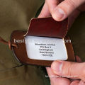 insert cowhide leather cover durable luggage tags